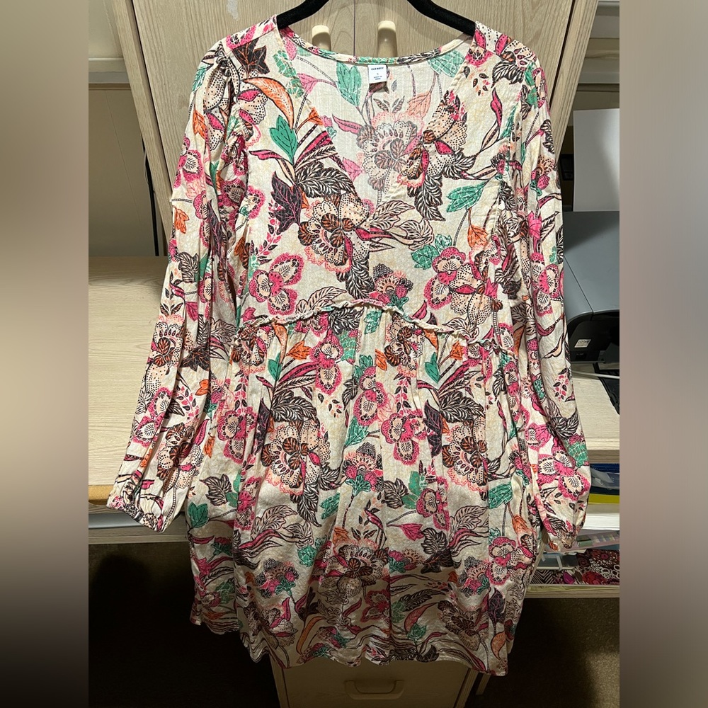 Old Navy Floral Midi Dress